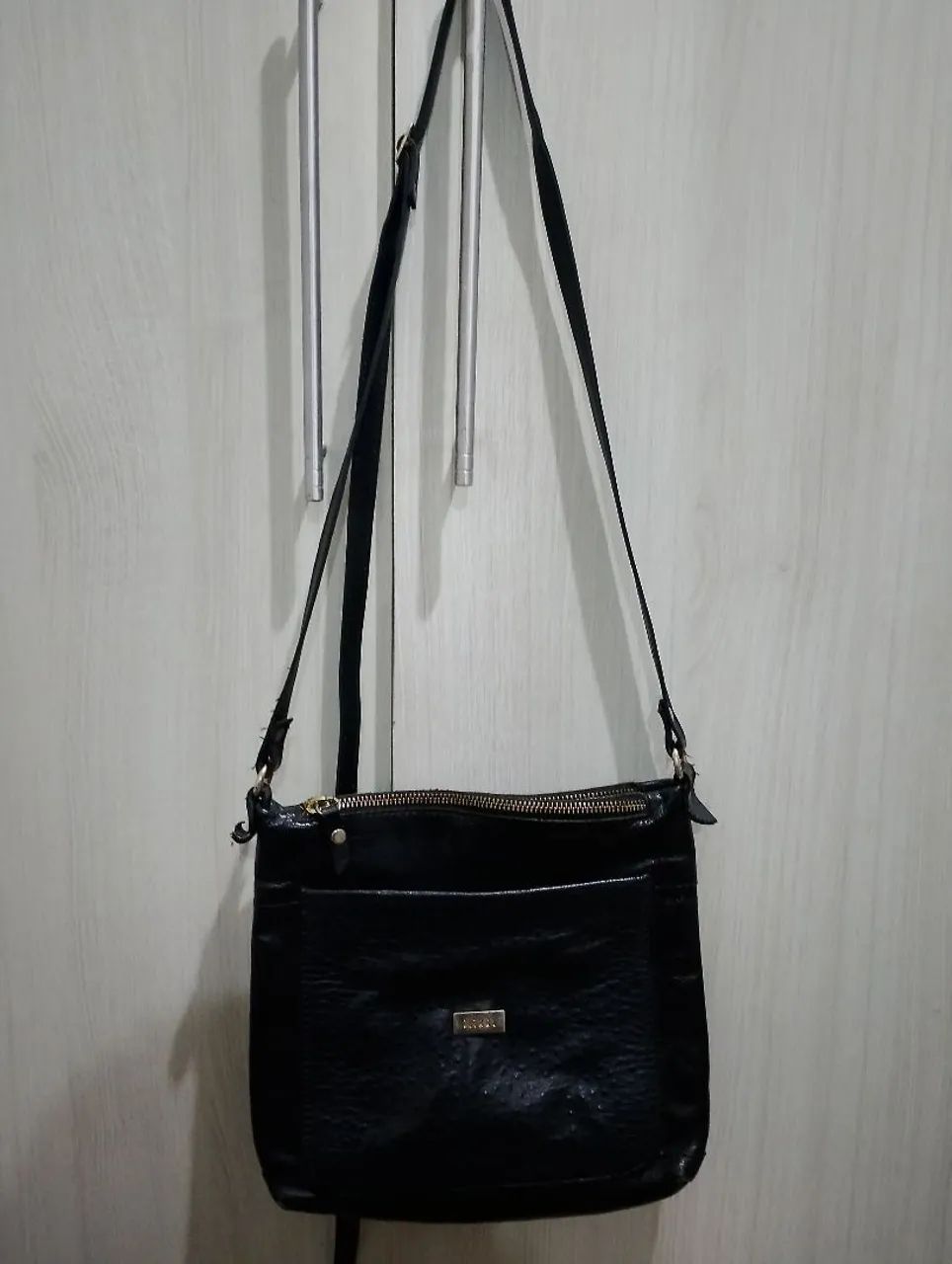 Bolsa transversal feminina couro legitimo  - Foto 3