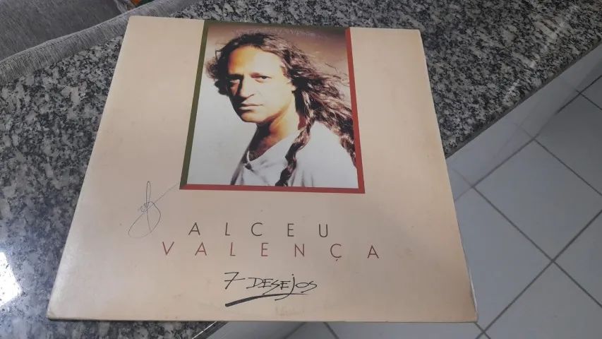 Lp Alceu Valença - 7 desejos - com encarte