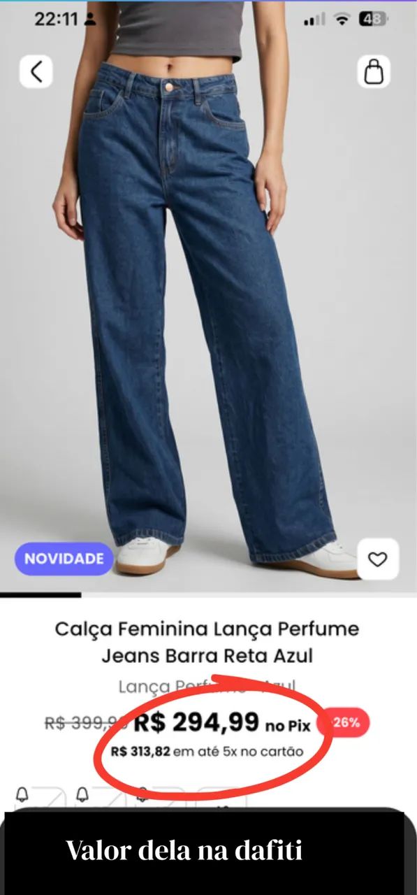 Calça jeans - Lança Perfume - Foto 3