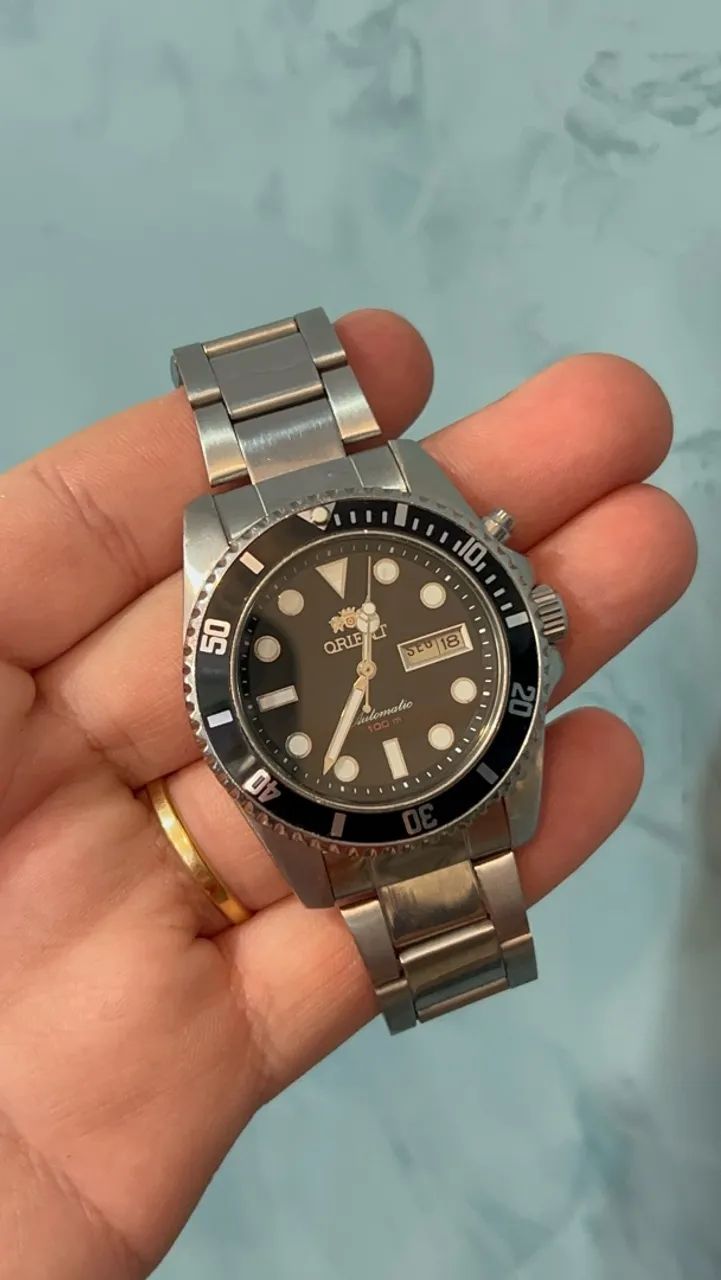 Relógio Orient Submariner Automático 42mm