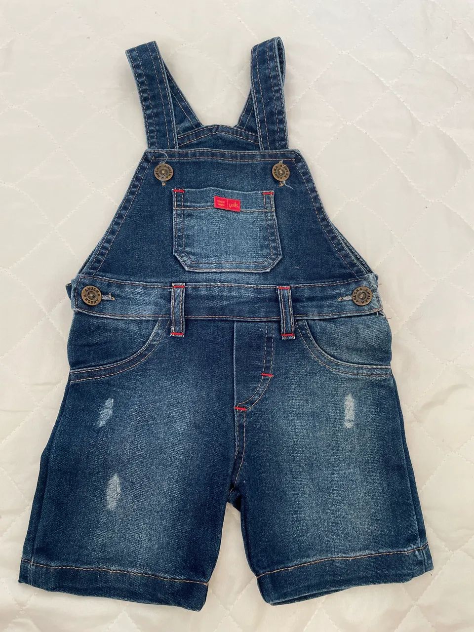 Macacão jeans infantil