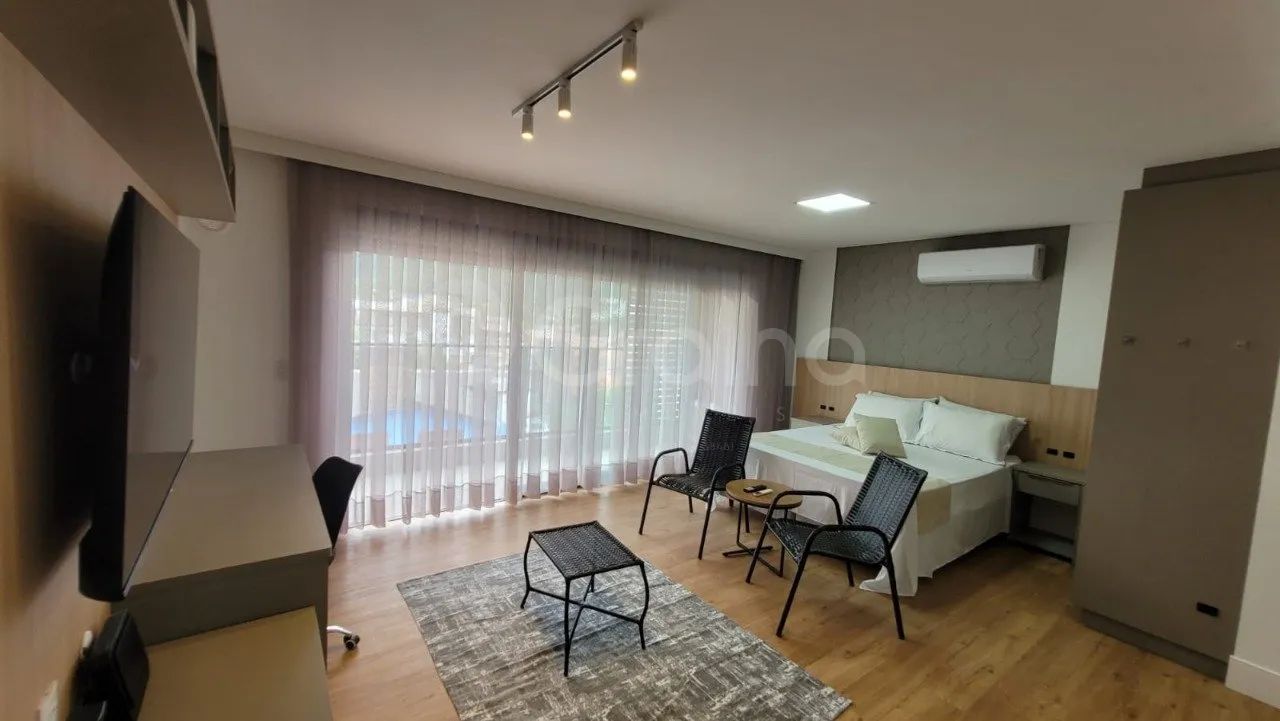 Estúdio de 49m² no Saco Grande
