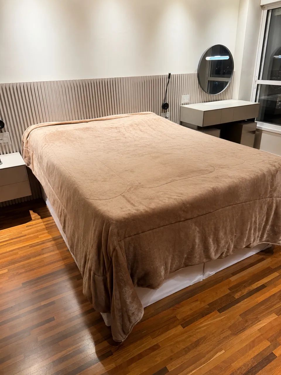 Cama box casal completa
