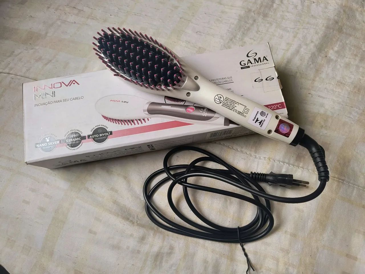 Escova alisadora Inova Mini Gama