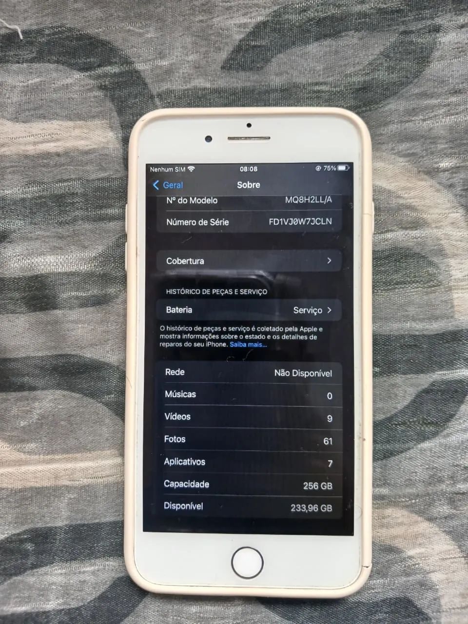 iPhone 8 Plus com 256 gb - Foto 2