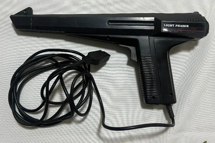 Pistola Light Phaser para Master System, Original Sega
