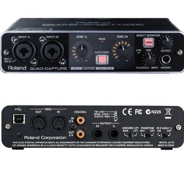 Interface de Áudio