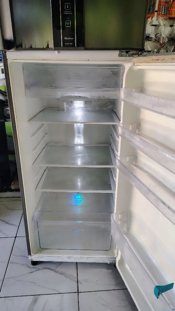 Geladeira inox Panasonic  - Foto 5