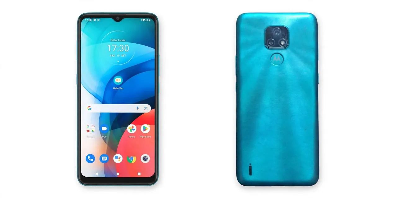Moto E7 Azul Turquesa  - Foto 2