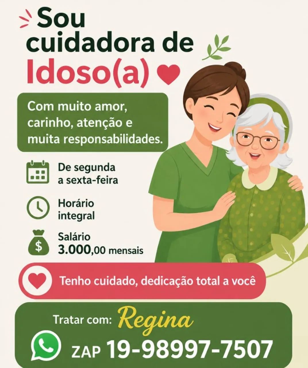 Cuidadora de Idoso