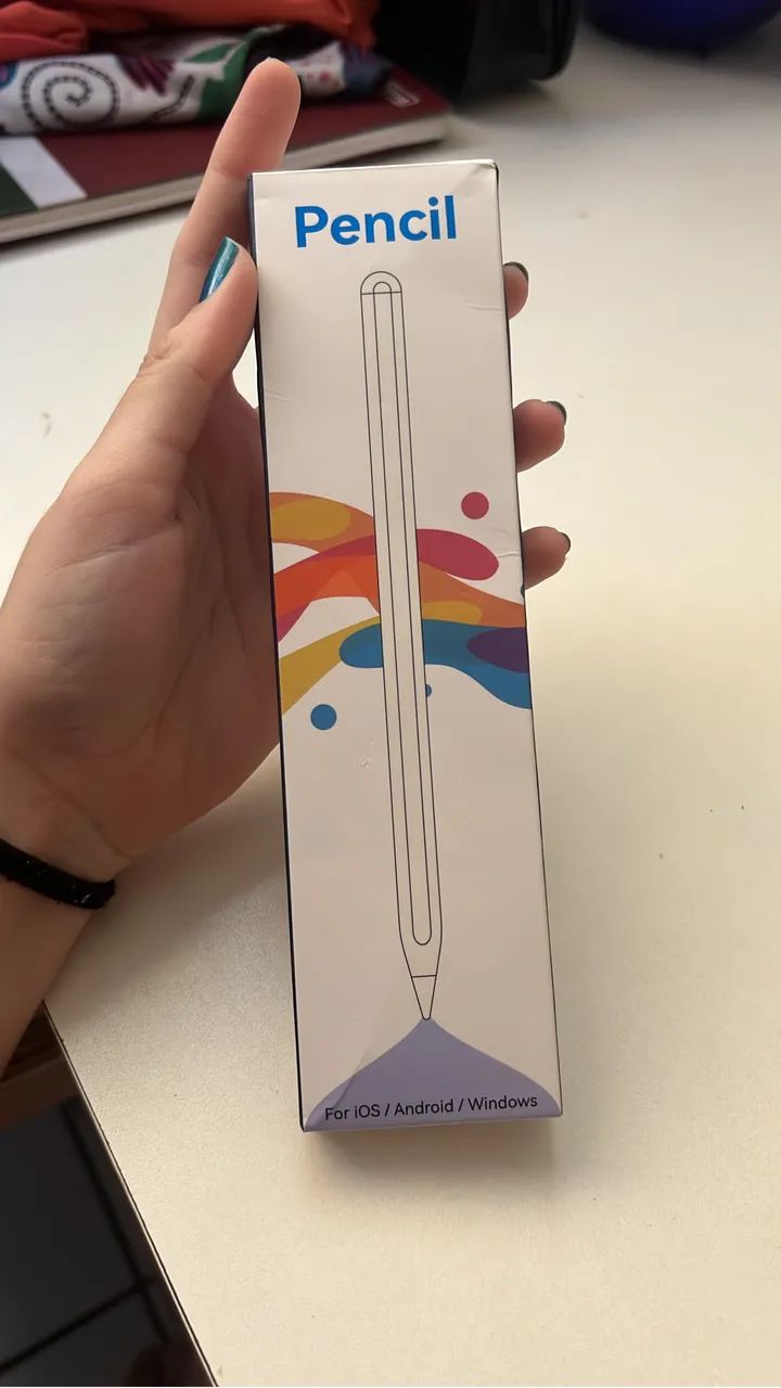 Caneta Touch Stylus PenCil para IOS, Android e Windows - Nova - Foto 3