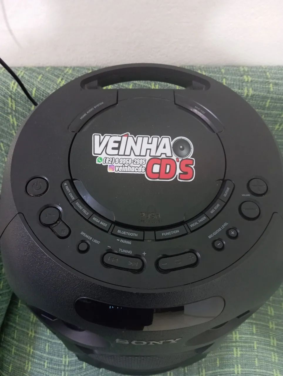 Home áudio system MHC-V02 - Foto 2