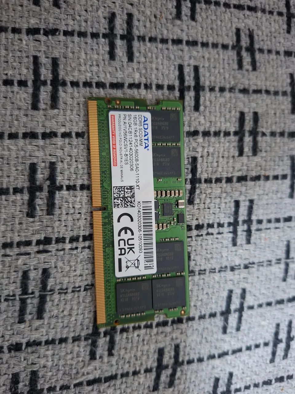Memoria Ram DDR5 16 GB para notebook e mini pc - Foto 2