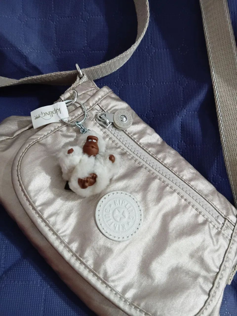 Bolsa kipling metalizada  - Foto 2