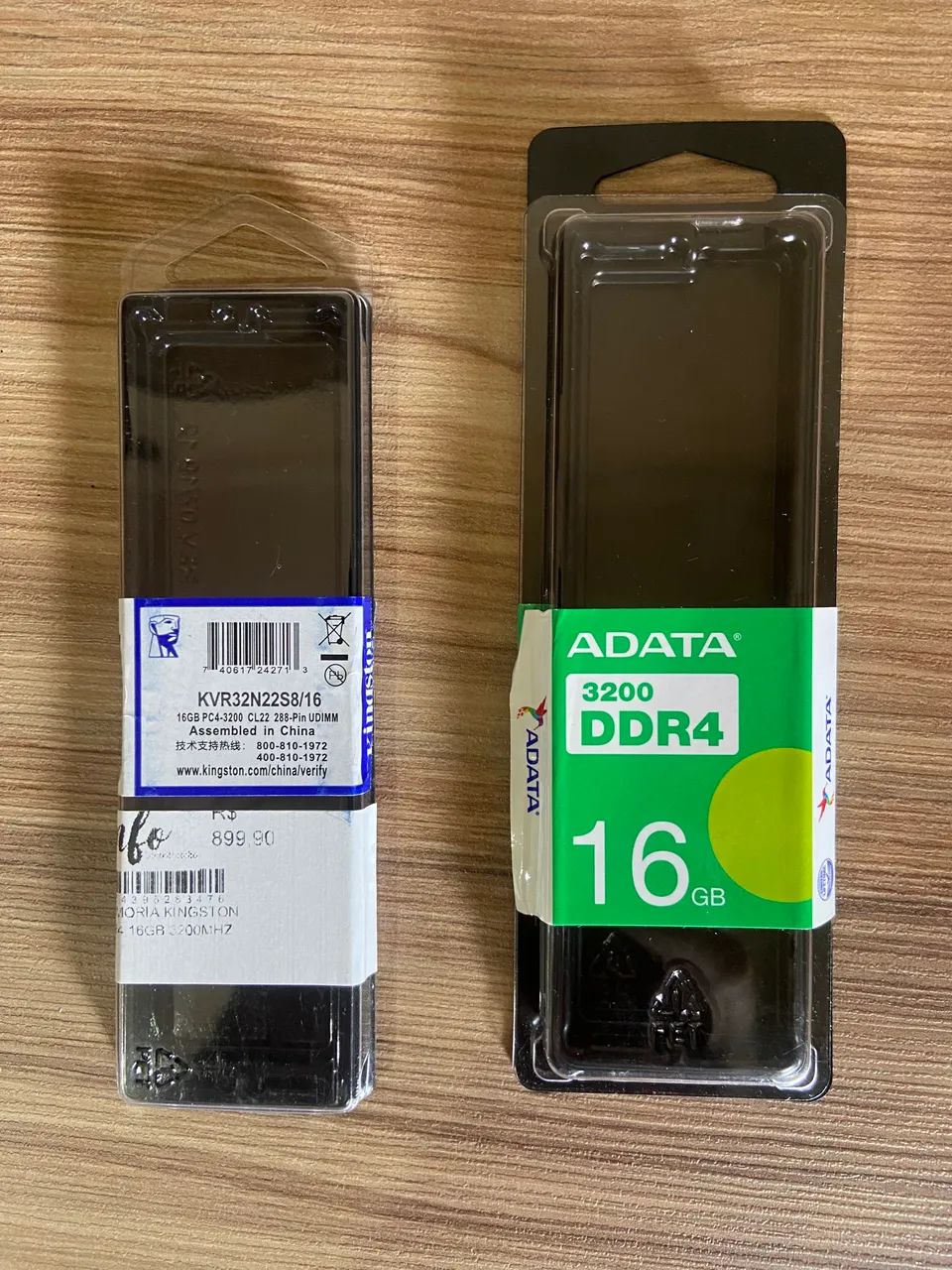 16gb RAM DDR4 3200mhz Cl 22 Kingston