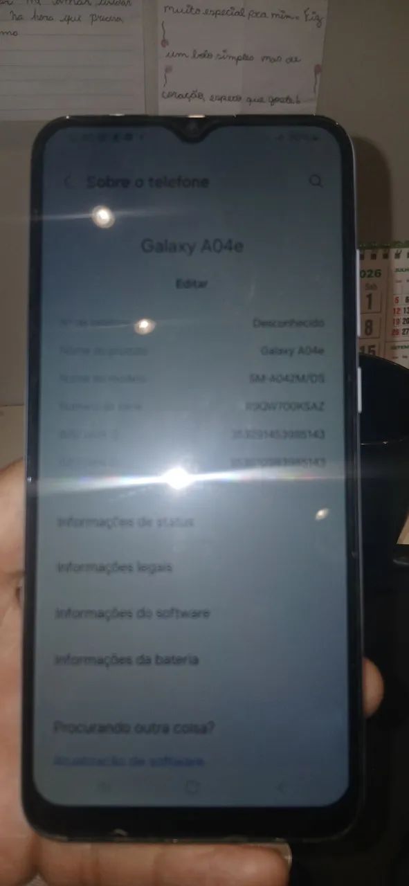 Celular Galaxy A04e
