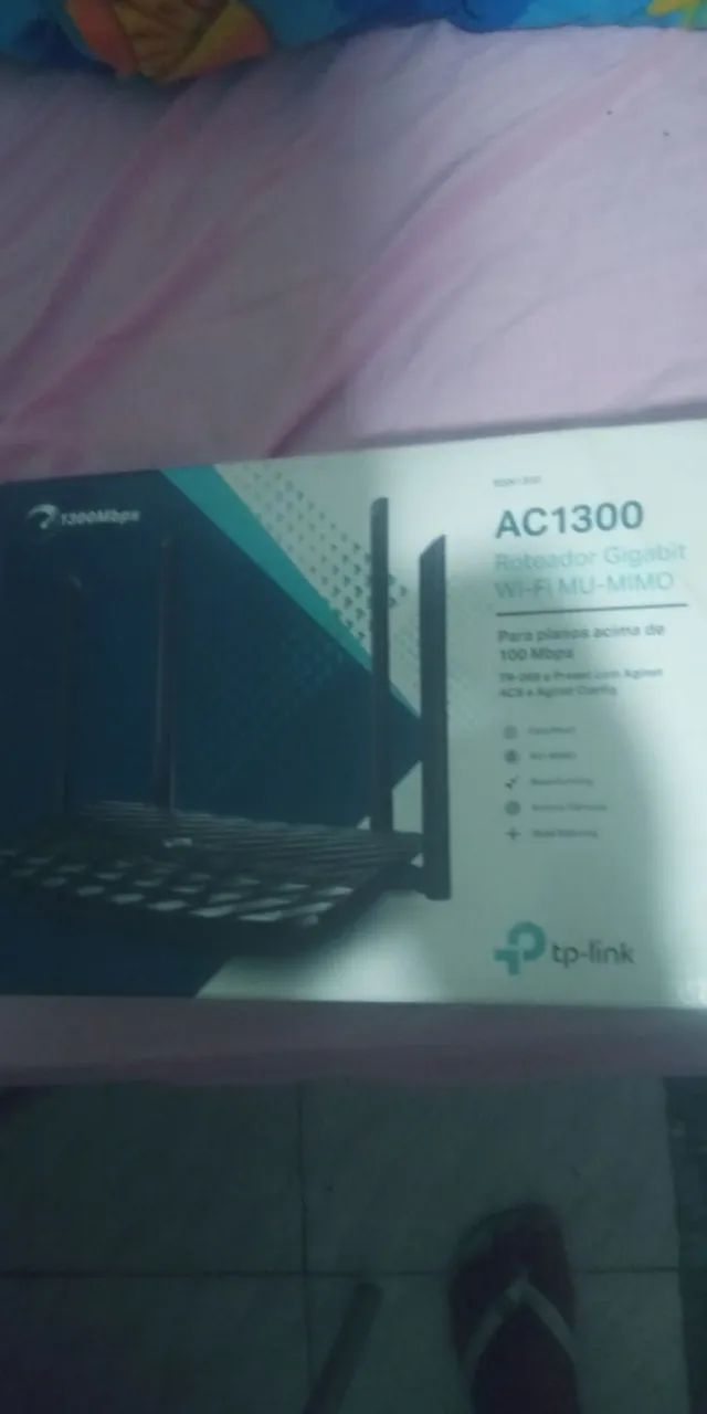 ROTEADOR TP LINK AC 1300.   $ 100.00