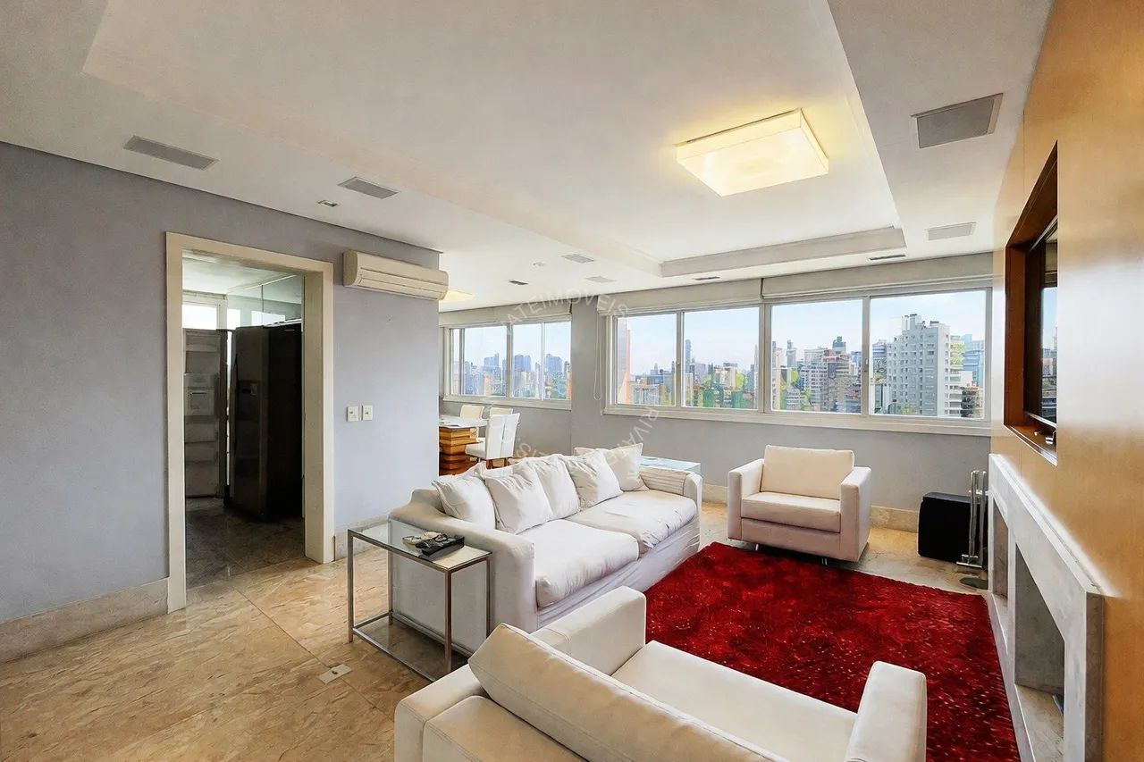 Apartamento mobilado para alugar no Bela Vista com 3 quartos (1 suíte)