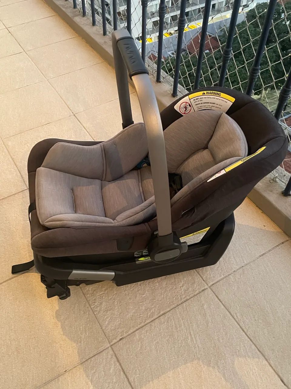 Bebê Conforto Nuna + Base Carro (Usado) - Foto 5