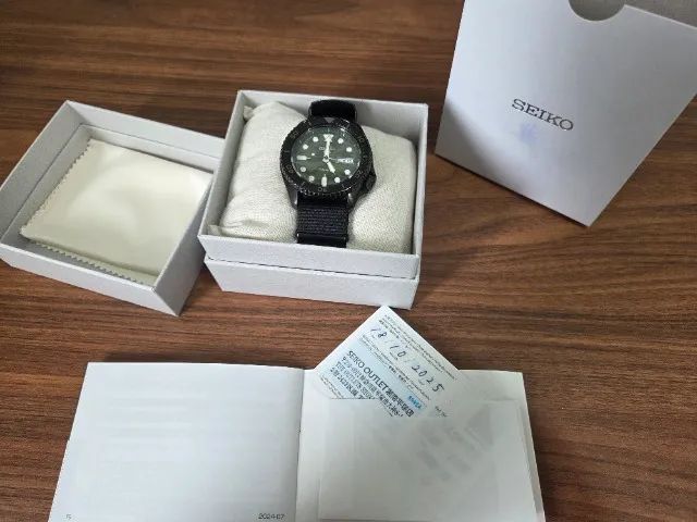 Relógio Seiko 5 Sports Automático SBSA173 Preto - Foto 2
