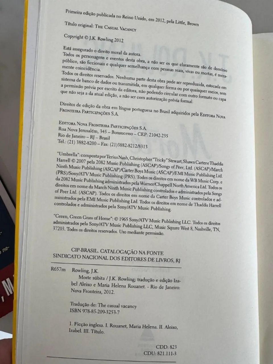 Livro Morte Súbita - Foto 2
