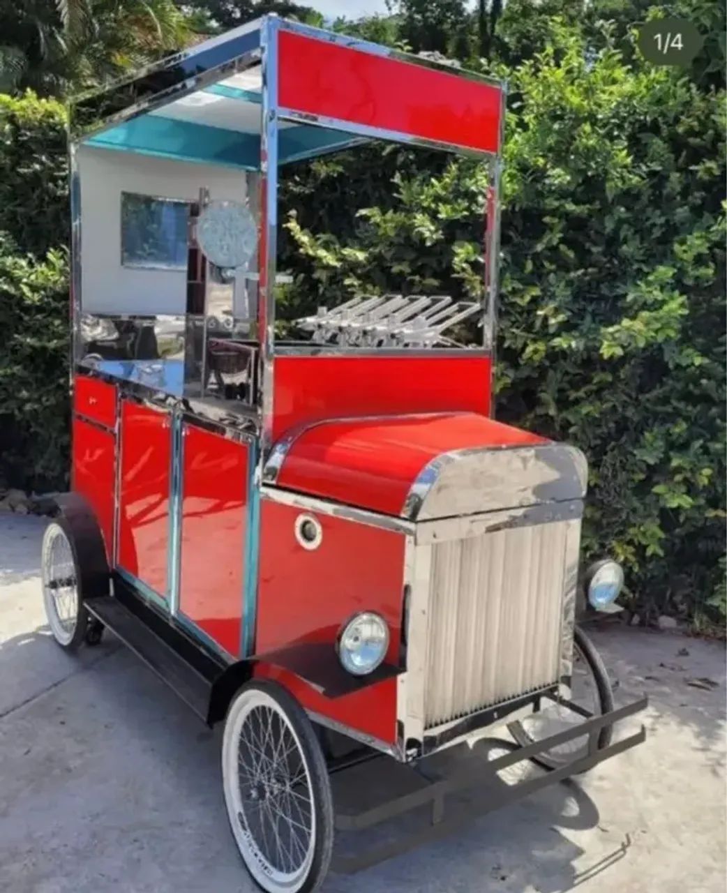 Carrinho de churros profissional gourmet e outros novo - Foto 3