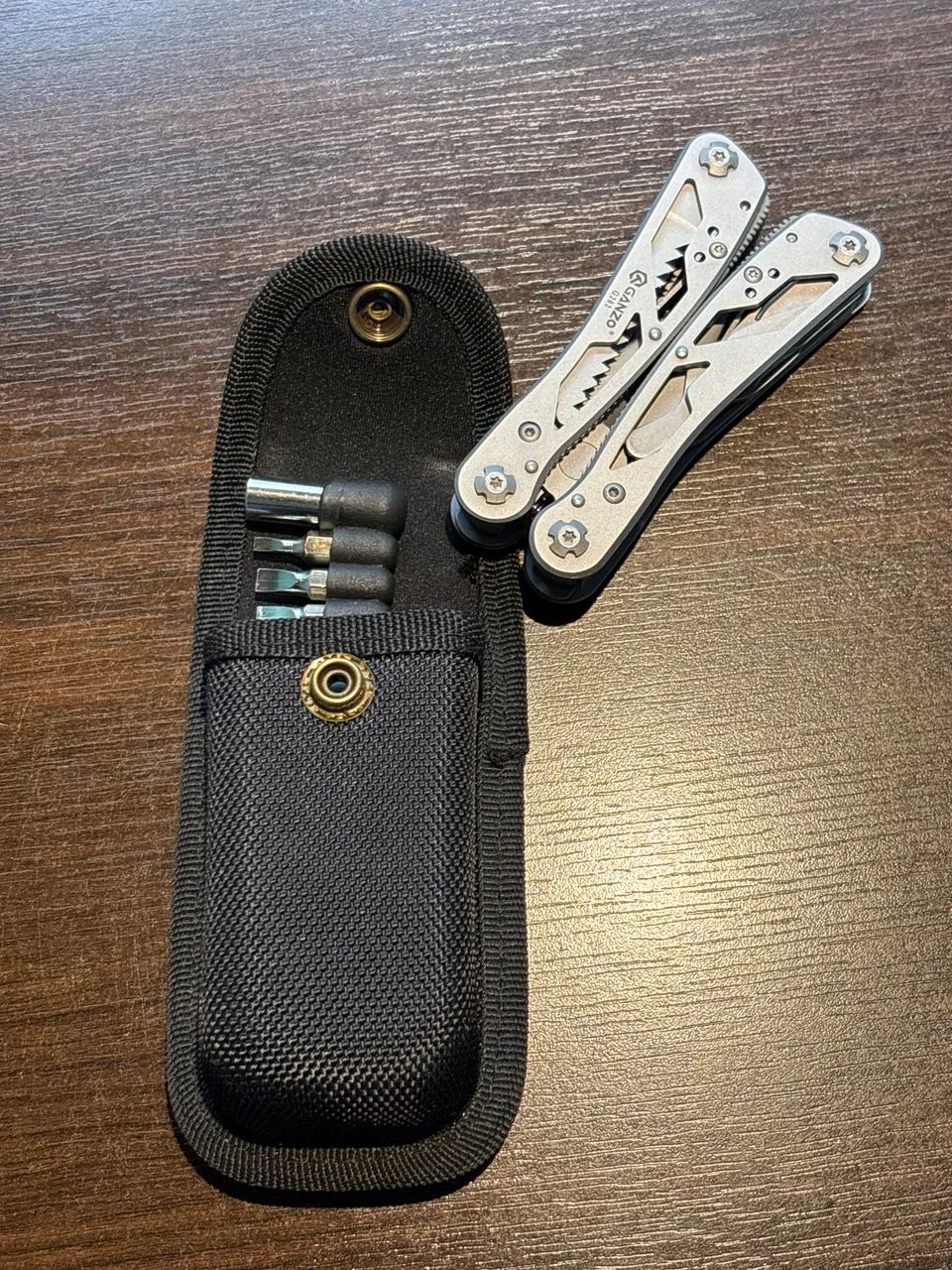 Alicate Multitool Ganzo 21 Funções com Case e Bits - Foto 5