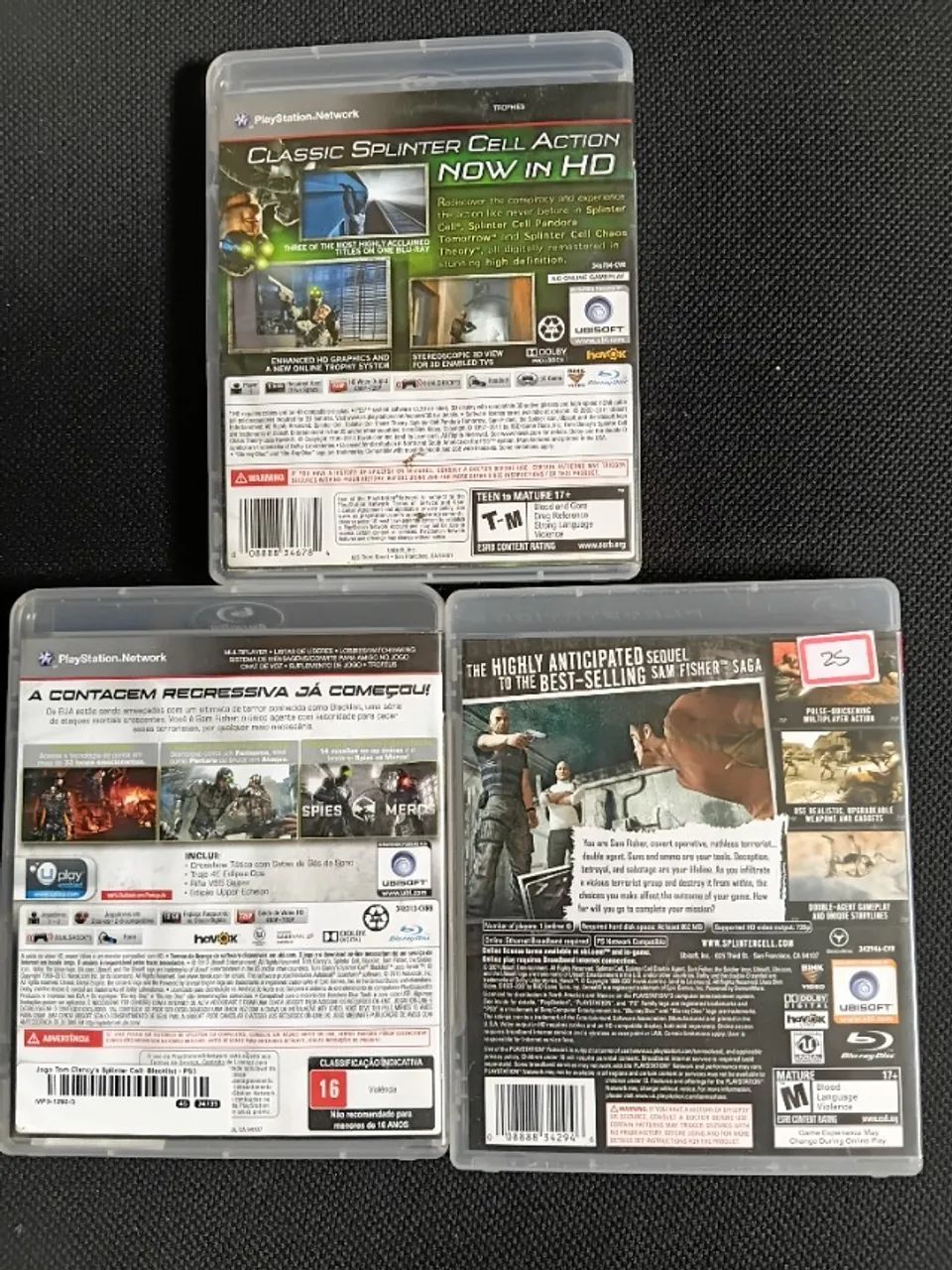 Splinter Cell Collection - PS3 - Foto 2