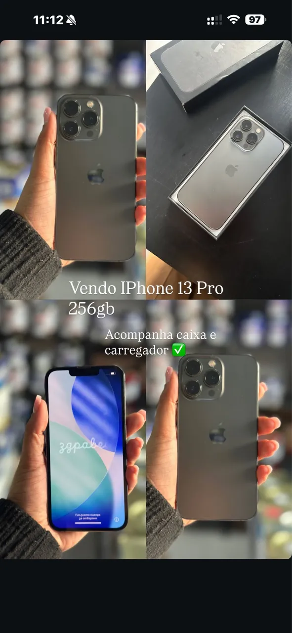 iPhone 13 PRO MAX 256GB - Celulares e Smartphones - Jardim