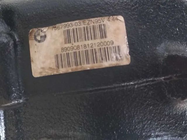 Diferencial traseiro BMW X3 SPORT 2009 - Peças para carros, vans e