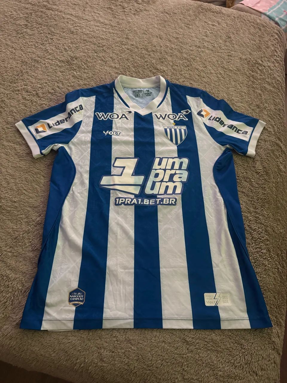 camisa de jogo avaí - zé ricardo 