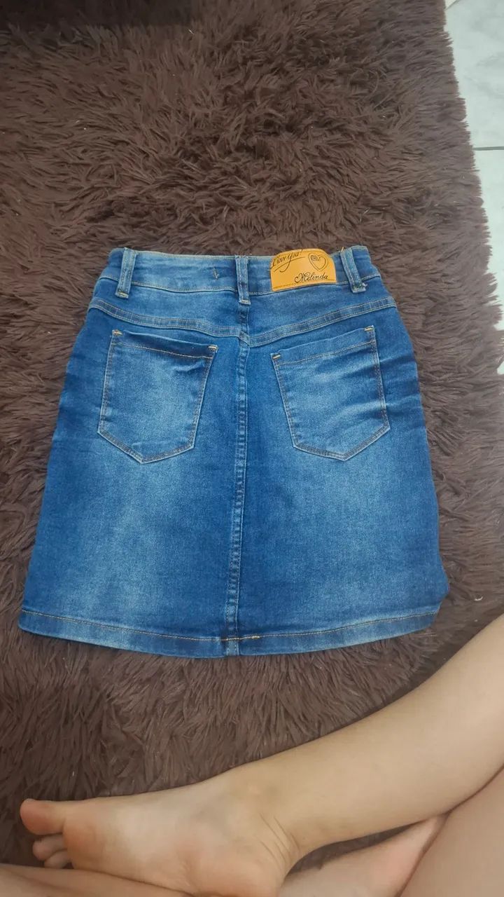 Saia Jeans 36 Nova - Foto 2