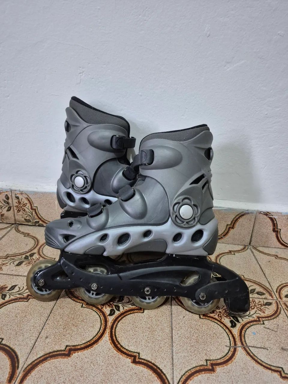 Patins Spectro Cinza - 72mm ABEC-3 - Foto 2