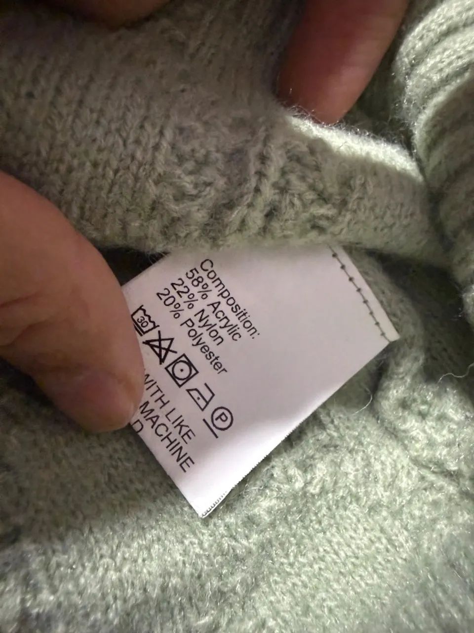 Shein tricô verde menta - Foto 3
