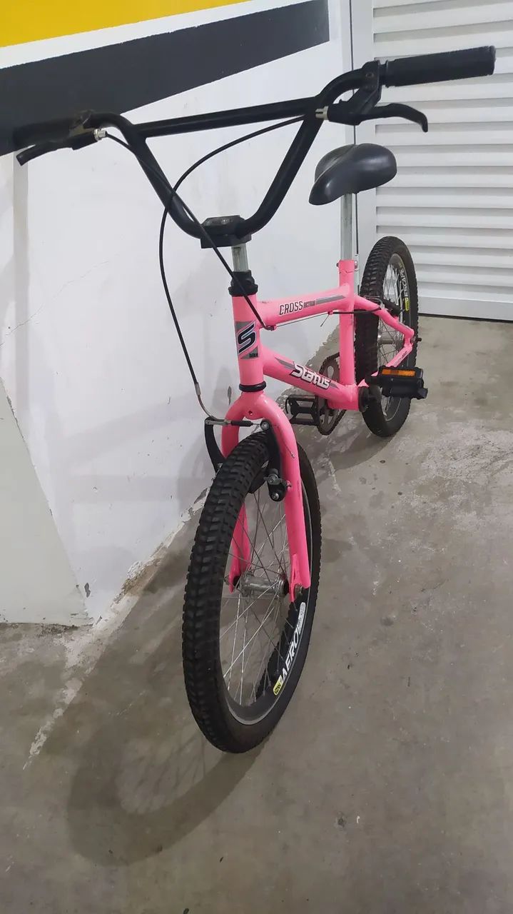 Bicicleta infantil Cross aro 20 + Brinde (Bomba encher pneu) - Foto 2