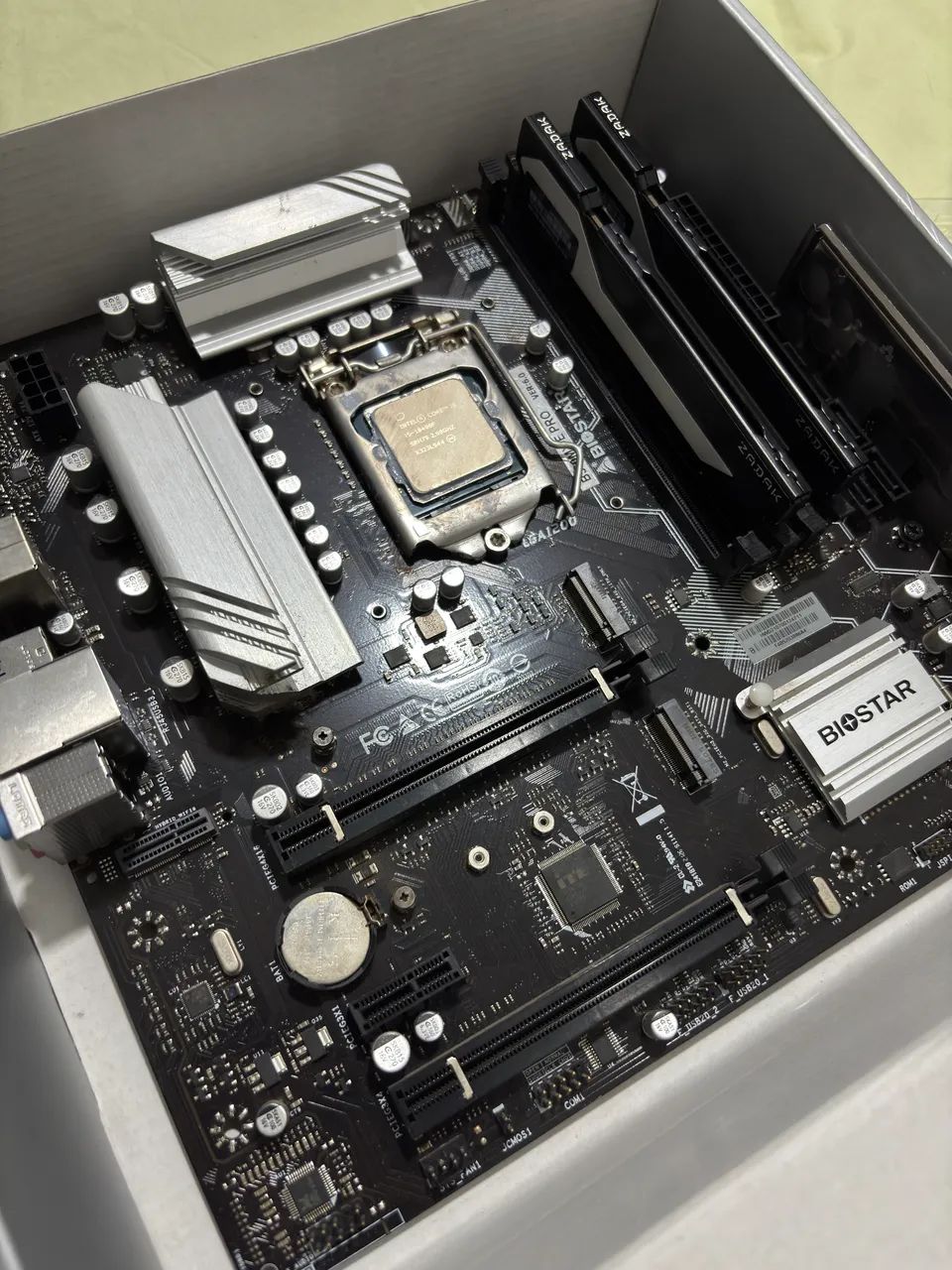 Kit placa mãe (i5 10400f, 16gb ram, b560mx-e pro) - Foto 2