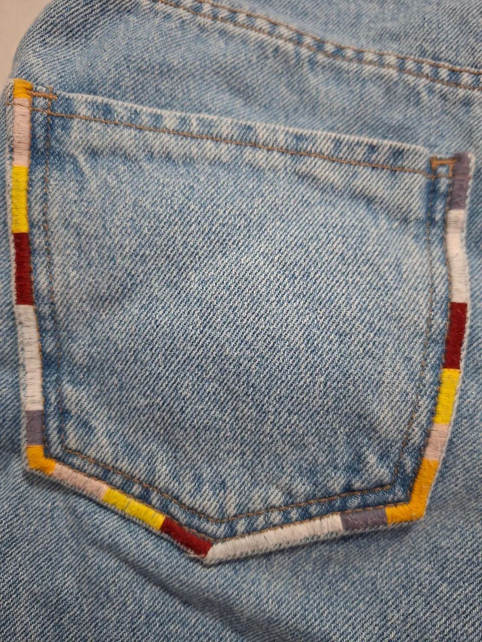 Short jeans com bordado YOUCOM - Foto 5