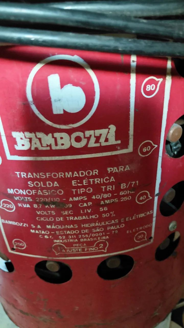 Maquina de solda bambozi - Foto 2