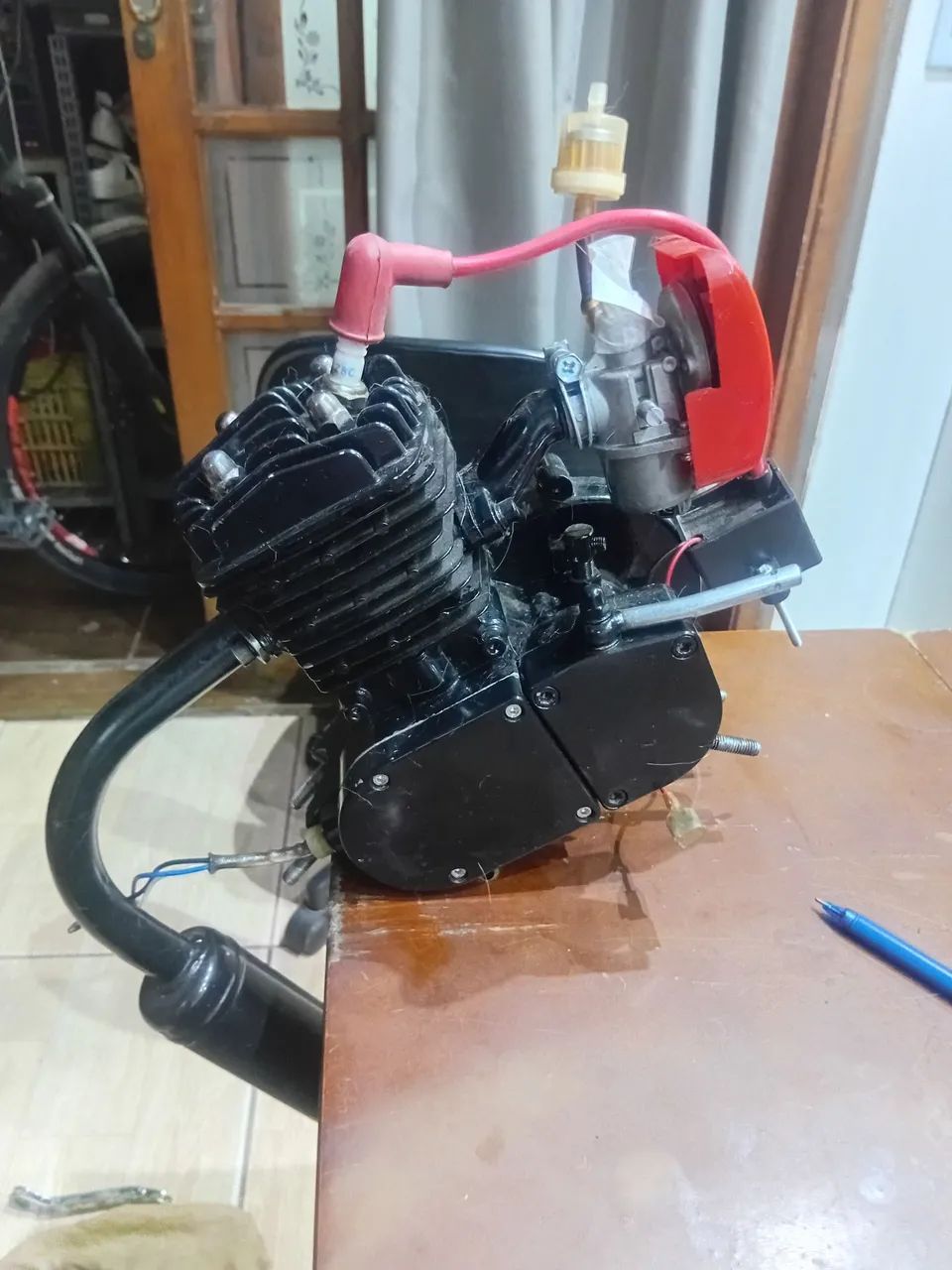 Moto de bicicleta 