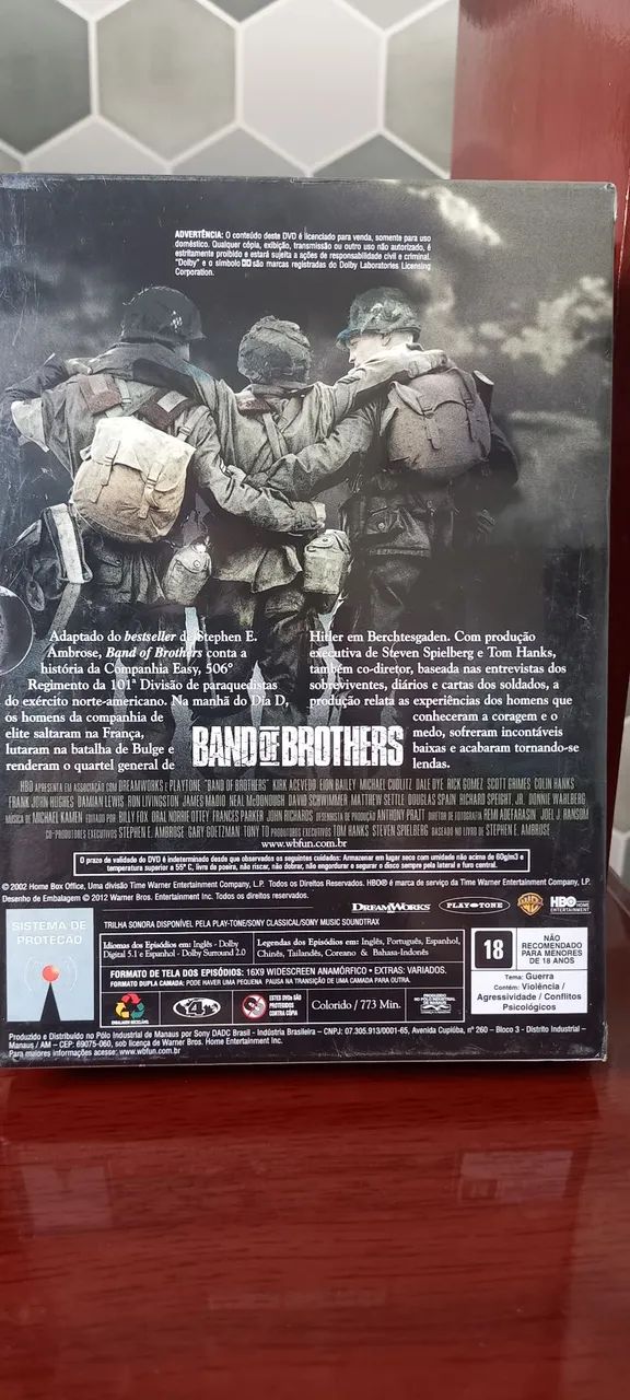 Box Band of Brothers Original e lacrado. - Foto 2