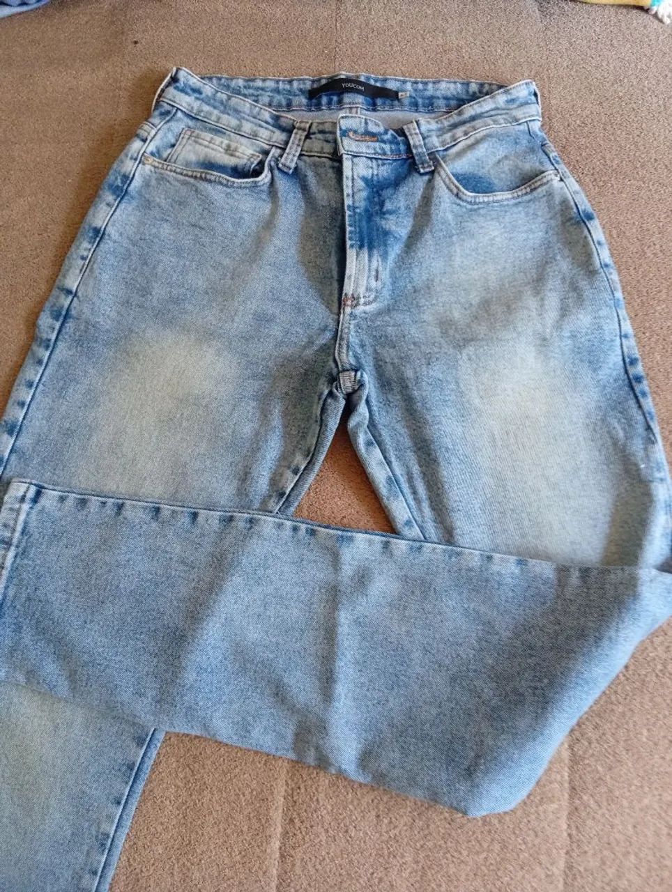 Calça Mom feminina 38