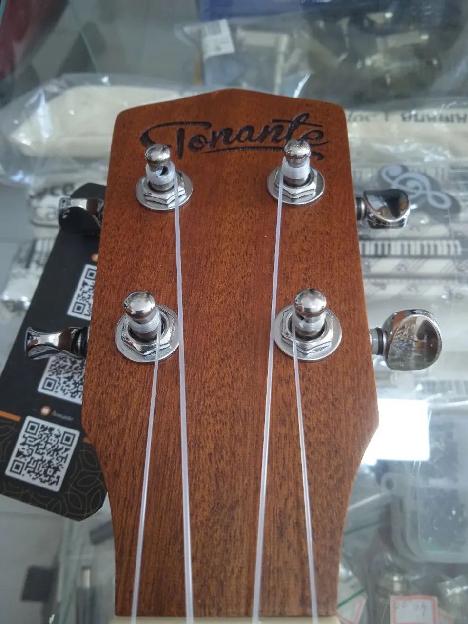 Ukulele soprano elétrico - Foto 4