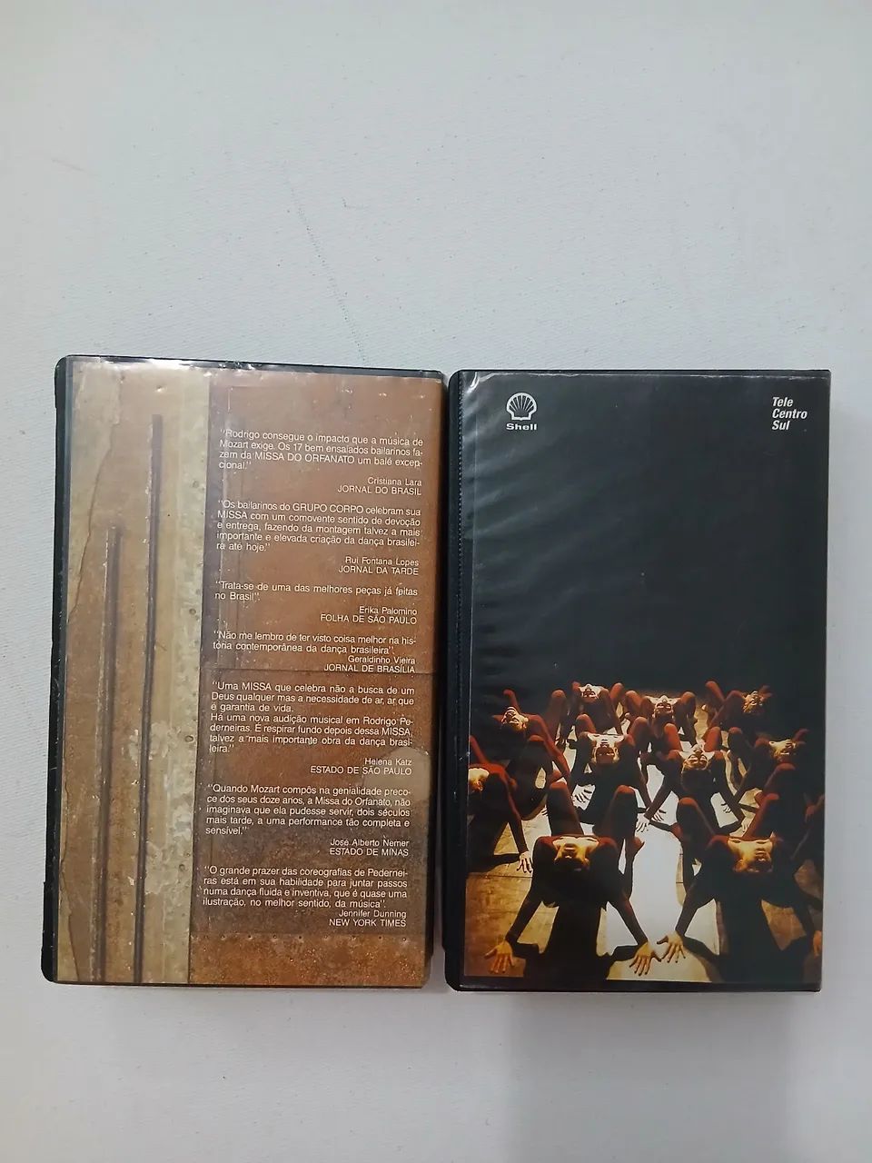 2 fitas vhs grupo corpo paralelo e missa do orfanato usadas.  - Foto 2