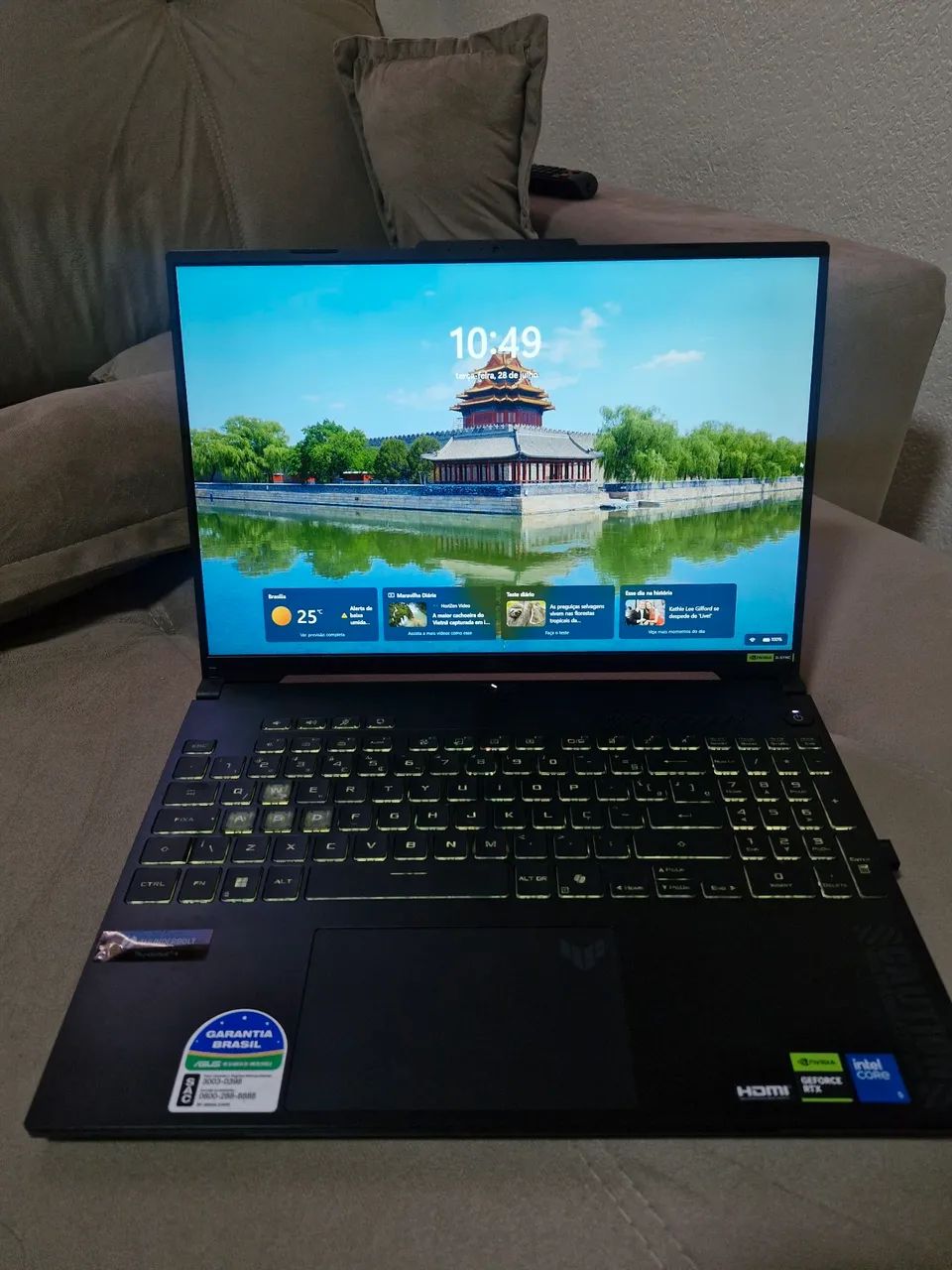 Notebook Asus Tuf F16