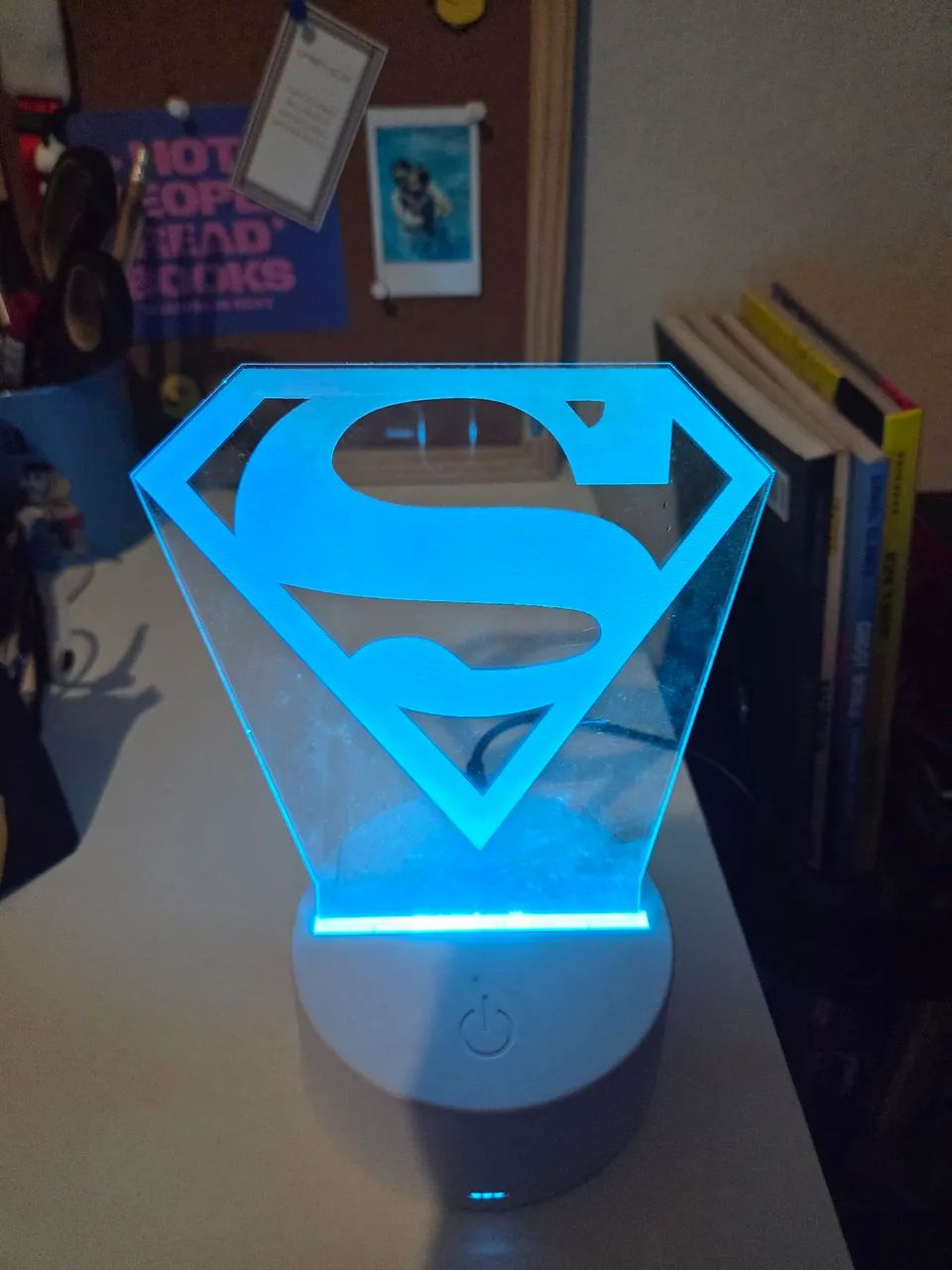 Luminaria superman - Foto 2