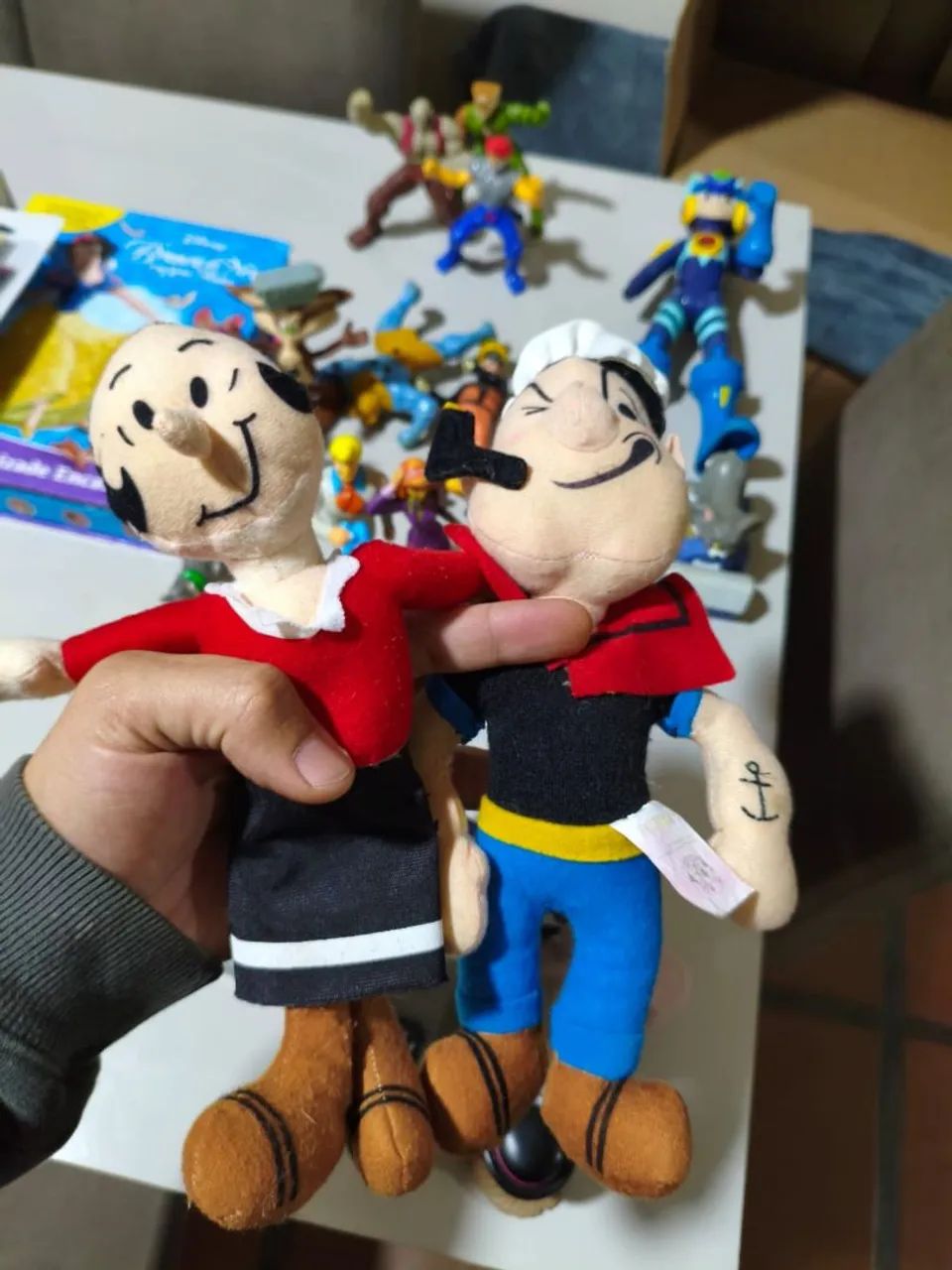 Popeye e Olívia habibs (falando)