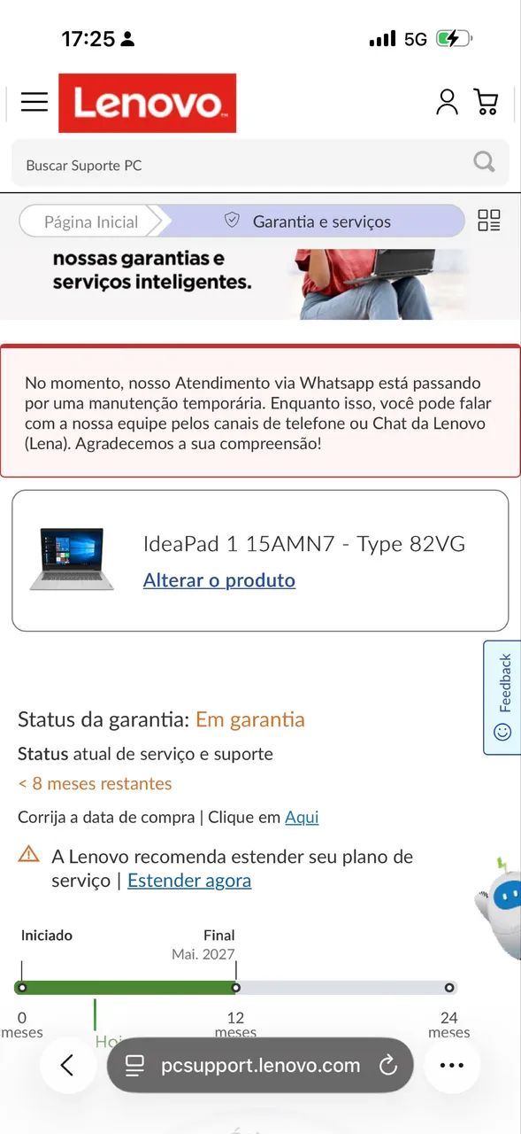 Notebook Lenovo Ideapad Gamer  - Foto 3