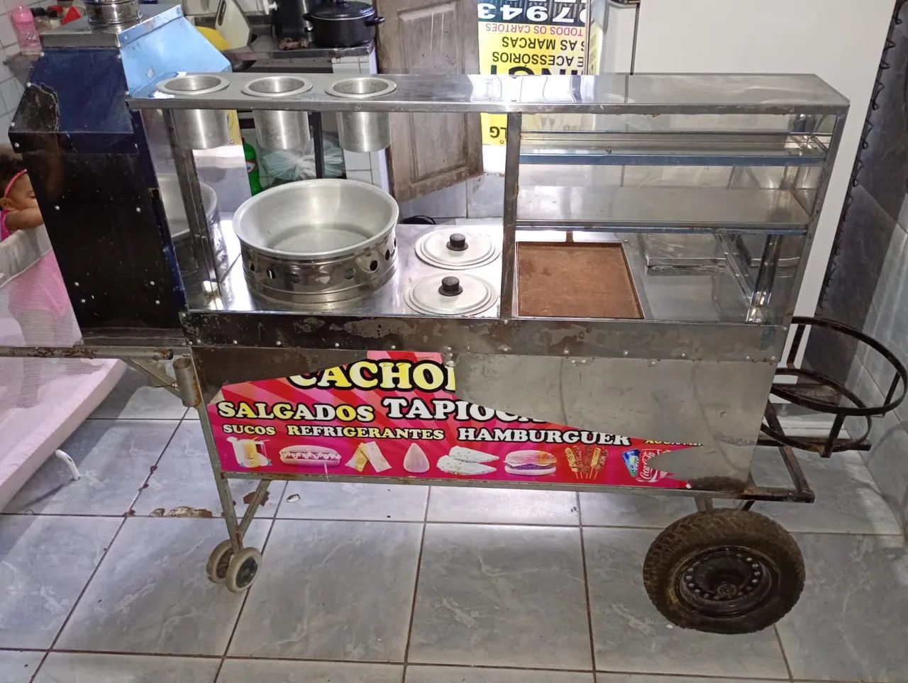 Carroça de lanche completa  - Foto 4