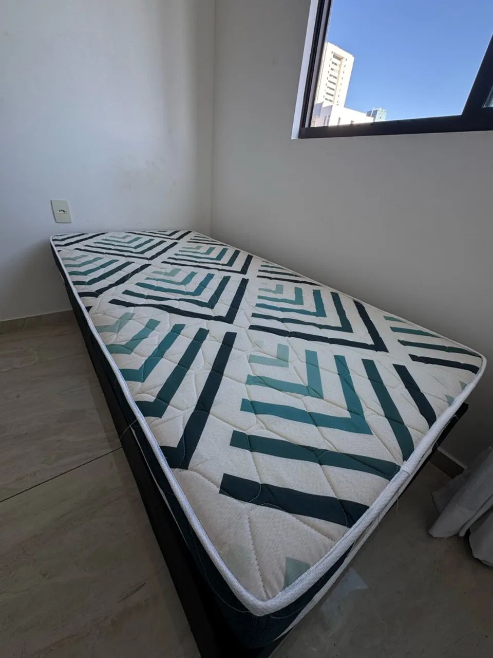 Cama Solteiro Ortobom - Colchão + Base - Foto 2