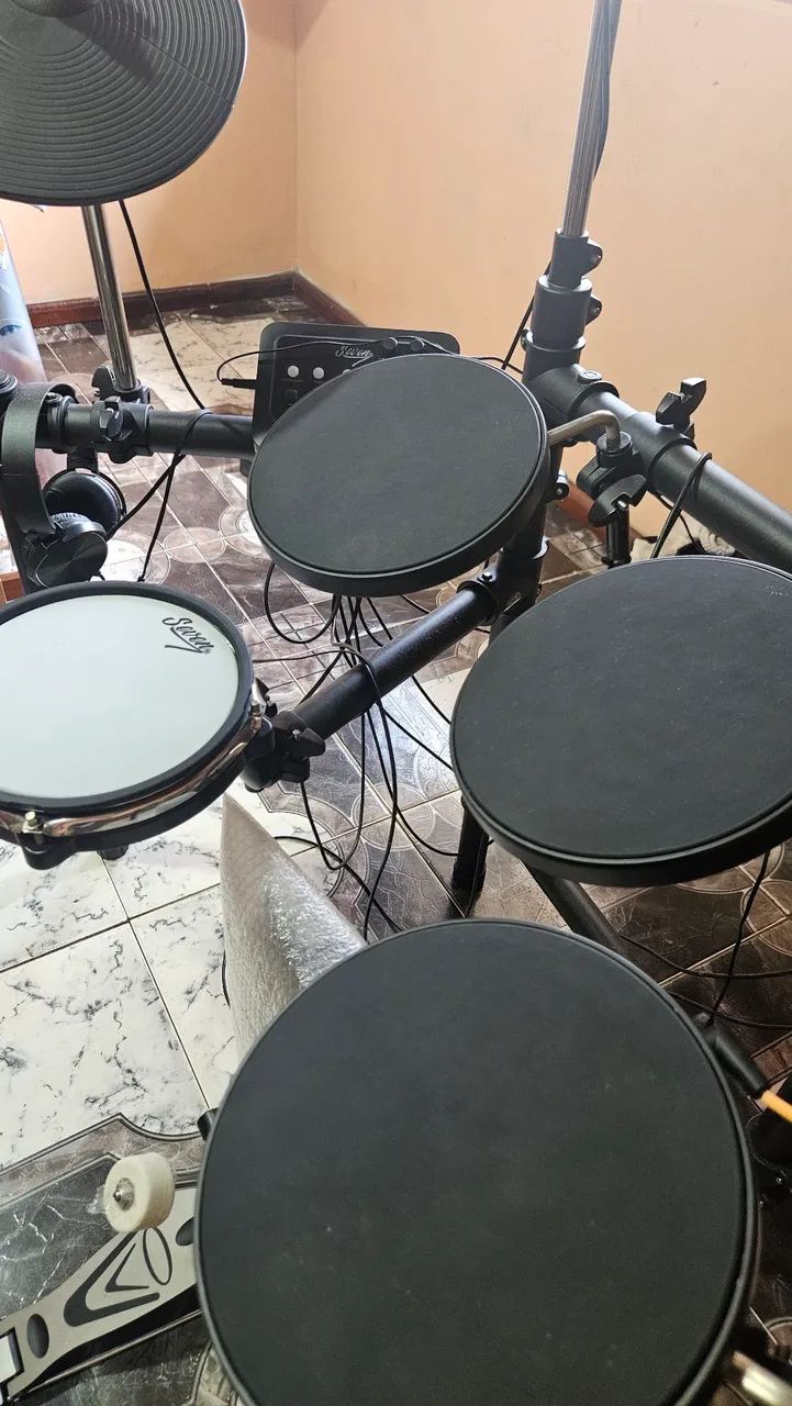 Bateria eletronica seven sd-7000 - Foto 3